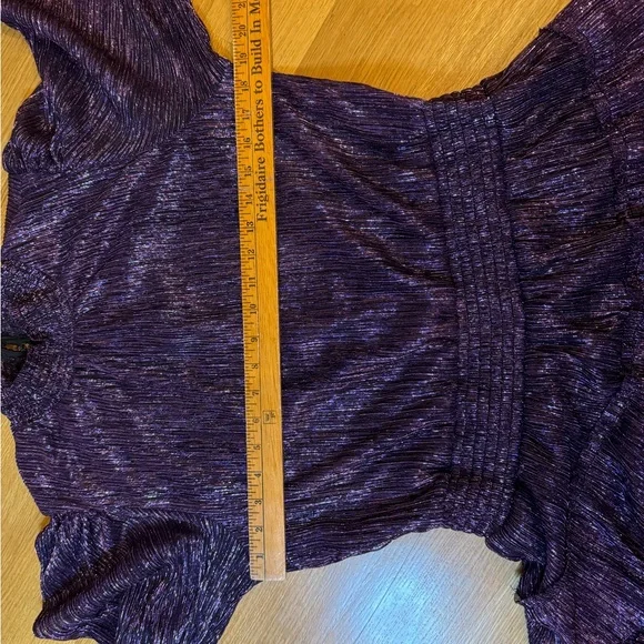 MSK Brand Purple Dress Size XL - Picture 5 of 8